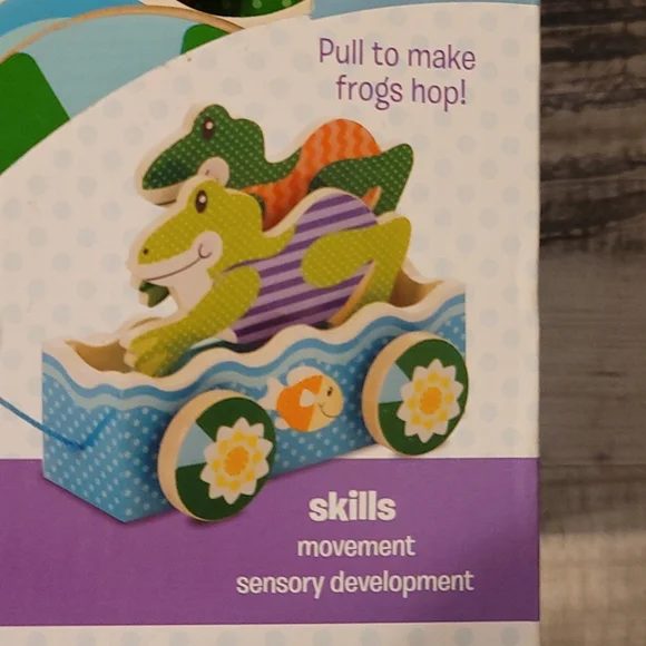 ❣Pull along frog - Picture 3 of 4